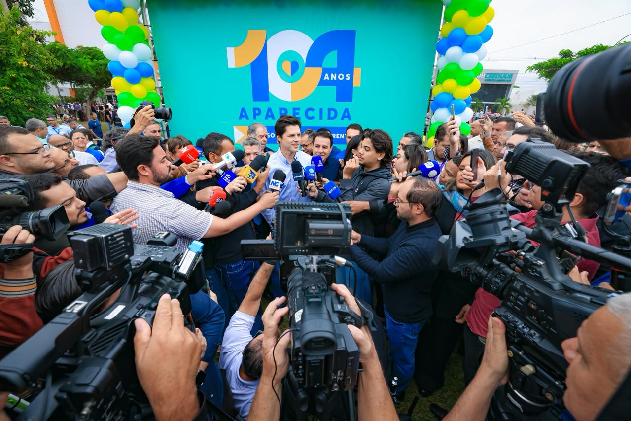 Daniel Vilela ressalta parceria entre Estado e prefeitura durante celebração dos 104 anos de Aparecida