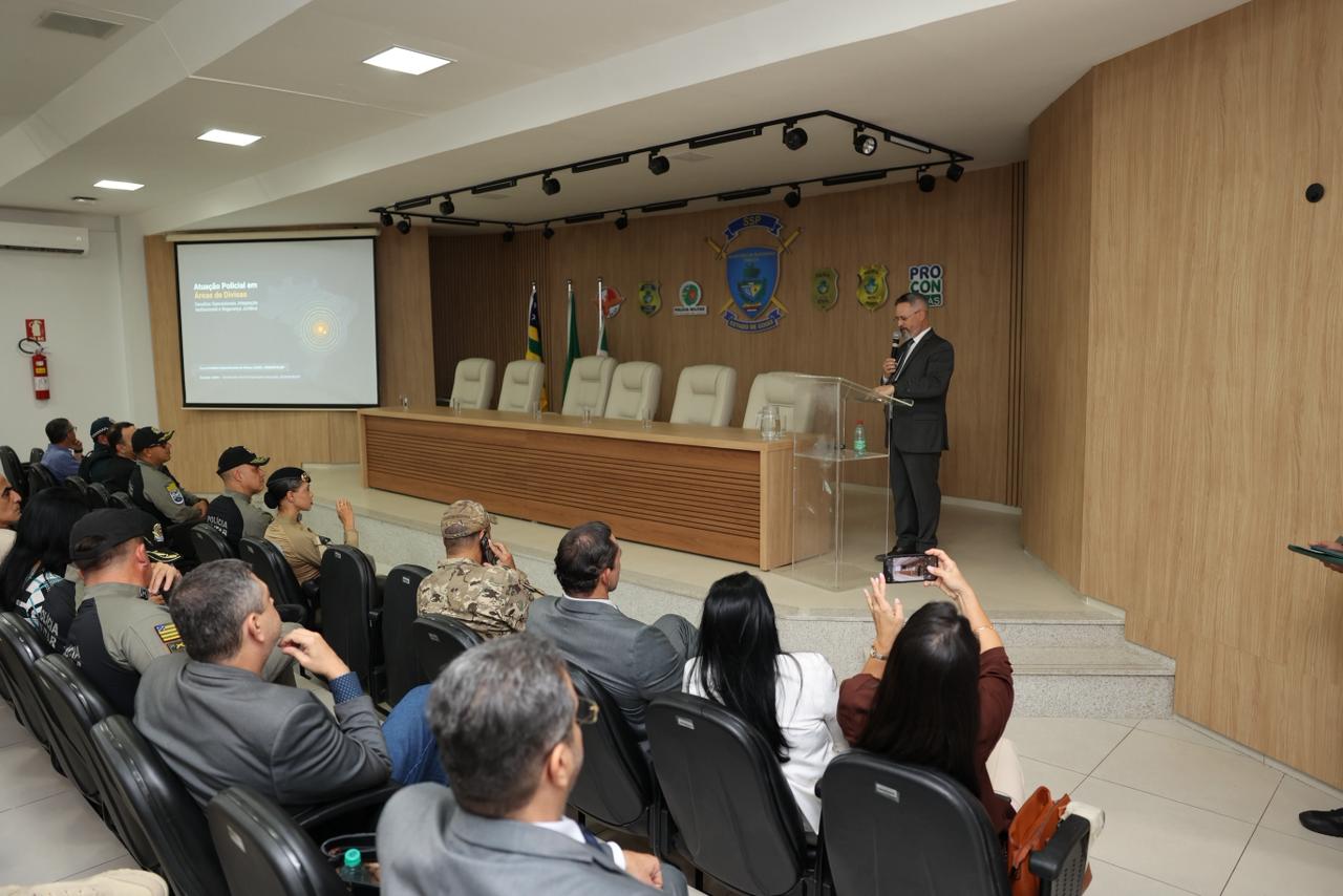 Segurança Pública de Goiás sedia curso nacional sobre atuação em áreas de divisas