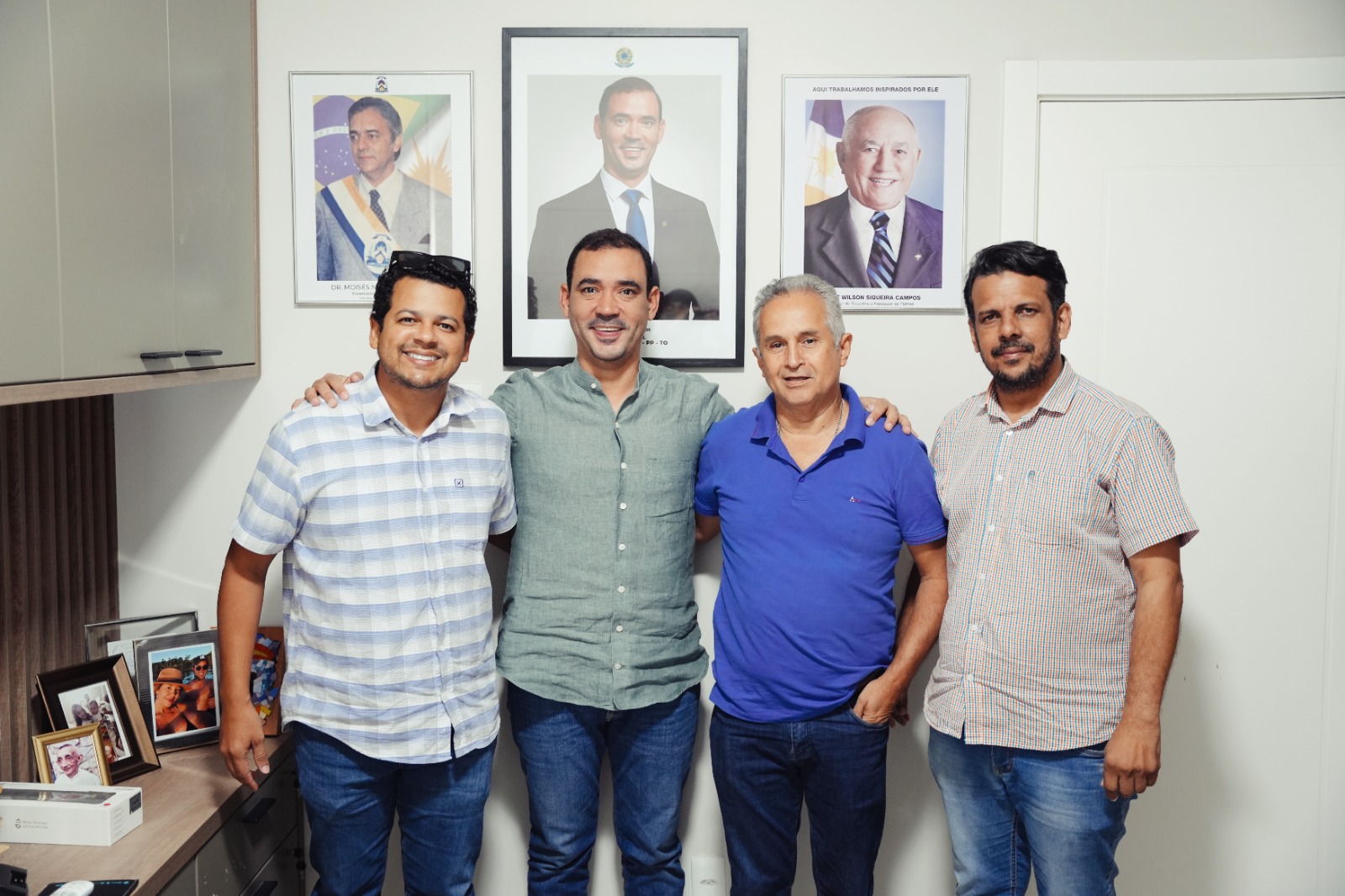 Tocantins: Mais um prefeito do Republicanos declara apoio a Vicentinho Júnior e Amélio Cayres