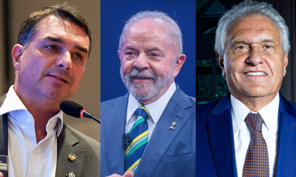 Flávio Bolsonaro lidera corrida presidencial em Goiás com 36,9%; Lula tem 27,1% e Caiado, 26,6%, aponta pesquisa Data RD