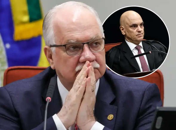 Bomba! Fachin encaminha pedido de afastamento de Alexandre de Moraes