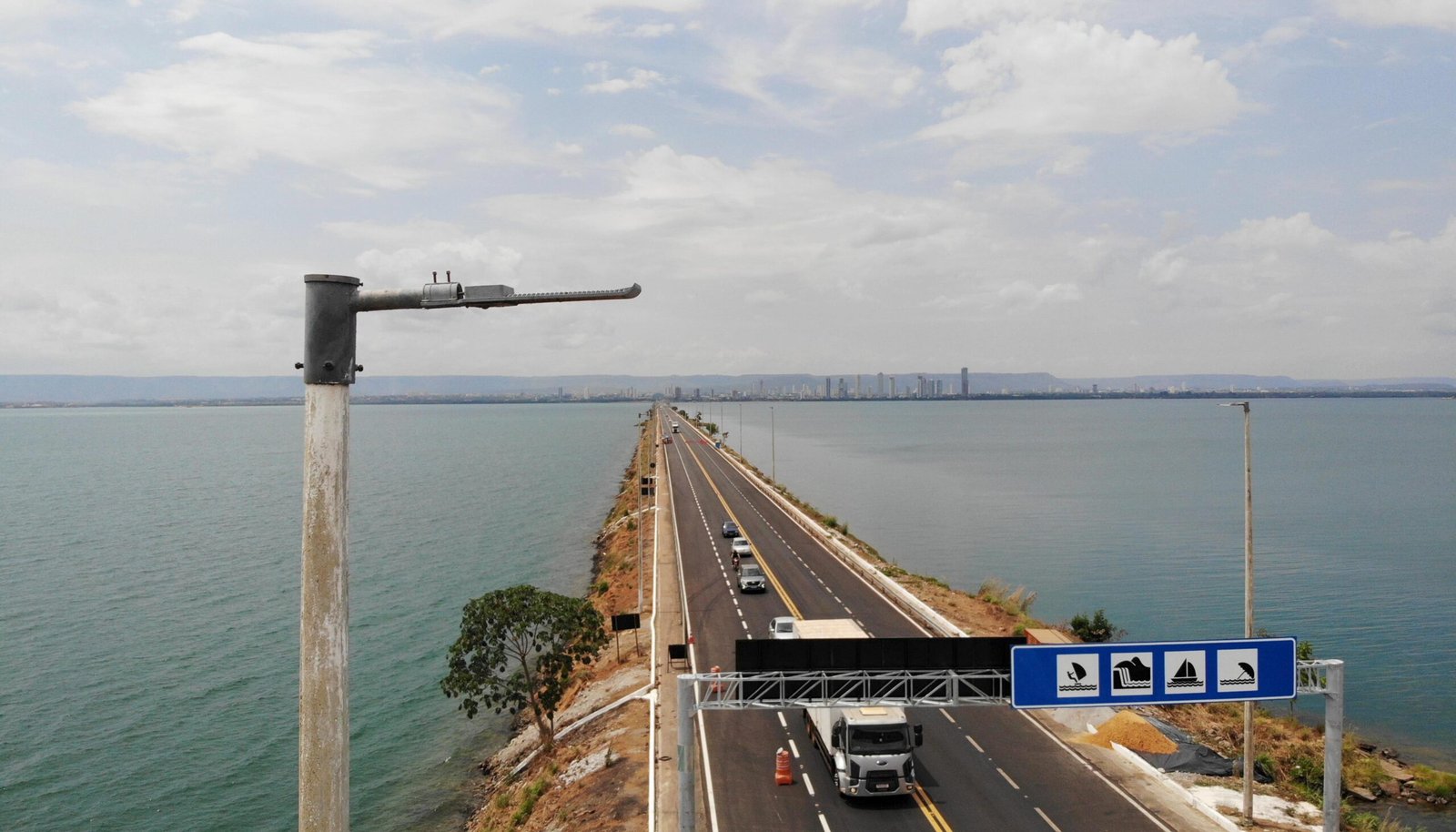 Ponte Governador José Wilson Siqueira Campo terá novo sistema de iluminação