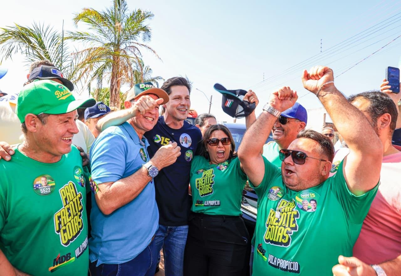 Daniel Vilela chega a 44,6% das intenções de voto e consolida liderança