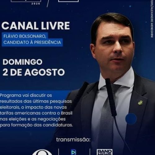 A Candidatura do Vazio: Como o Canal Livre Escancarou a Inaptidão de Flávio Bolsonaro