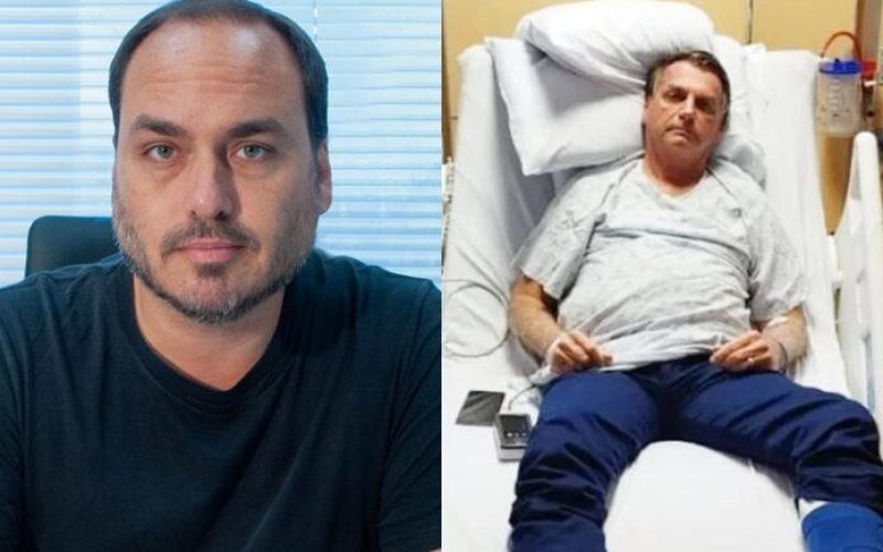 Carlos teme pela morte de Jair Bolsonaro