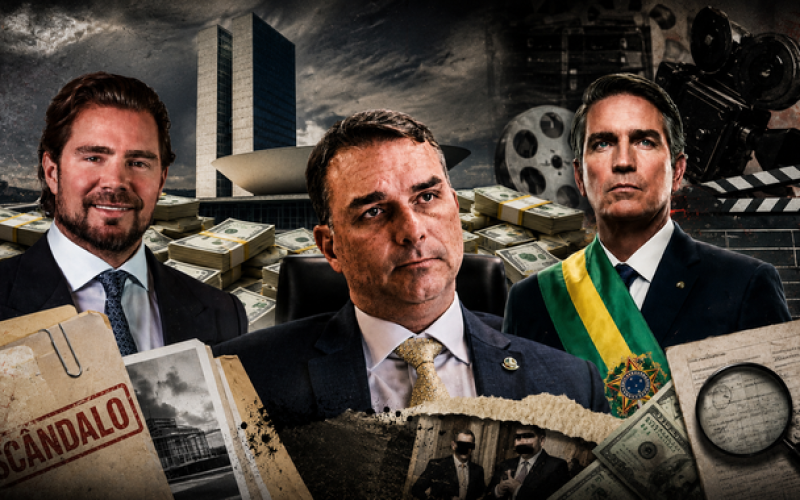 Flávio Bolsonaro negociou R$ 134 milhões com Daniel Vorcaro para financiar filme de Bolsonaro, diz Intercept