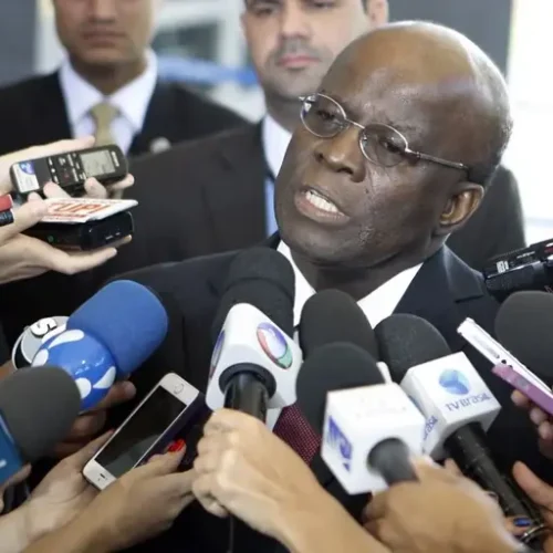 Caiado comenta sobre pré-candidatura de Joaquim Barbosa à Presidência