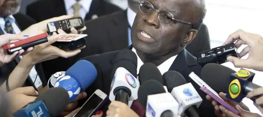 Caiado comenta sobre pré-candidatura de Joaquim Barbosa à Presidência