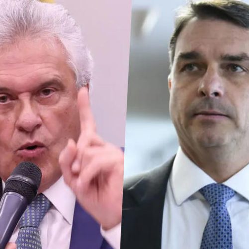 Caiado parte para cima de Flávio e exige explicações sobre Vorcaro: “Seja de caráter”