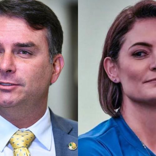 Michelle dispara e tem mais que o dobro que Flávio Bolsonaro