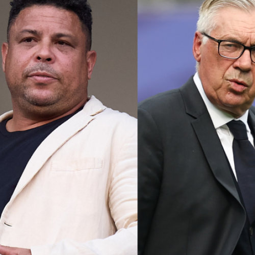 ‘Cometeu muitos erros’: Ronaldo Fenômeno detona decisões de Ancelotti