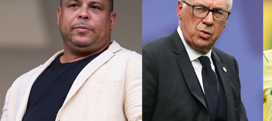 ‘Cometeu muitos erros’: Ronaldo Fenômeno detona decisões de Ancelotti