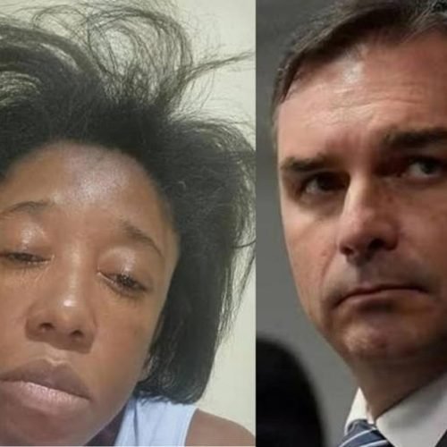 Cururu desce a lenha em Flávio Bolsonaro
