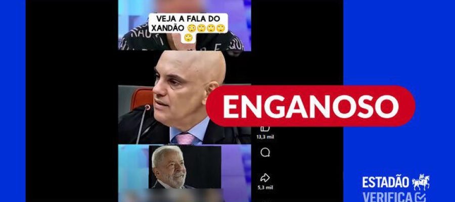 Moraes não falou em contar votos em sala escura do TSE