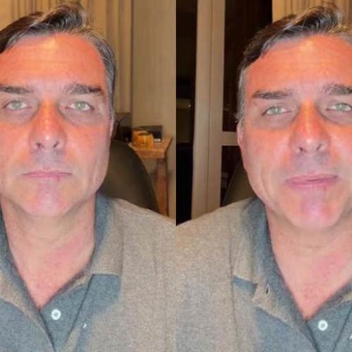 Em live nos EUA, Flávio volta a criticar o resultado das eleições