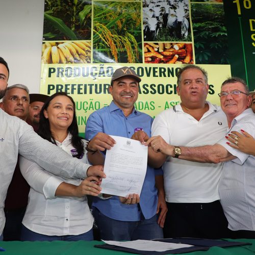 Governador Wanderlei Barbosa participa da assinatura de Ordens de Serviço para construção de pontes na zona rural de Miracema