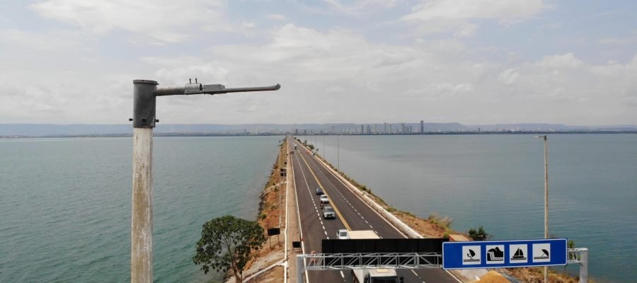 Ponte Governador José Wilson Siqueira Campo terá novo sistema de iluminação