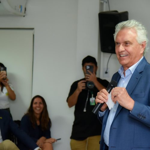 Governador Ronaldo Caiado visita expansão de indústria localizada em Anápolis