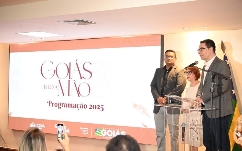 Governo estadual lança Programa Goiás Feito à Mão 2025