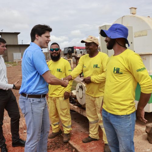 Daniel Vilela acompanha obras em andamento nas GOs 309 e 219