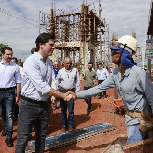 Daniel Vilela vistoria obras do Dianot e destaca impacto econômico para Goiás
