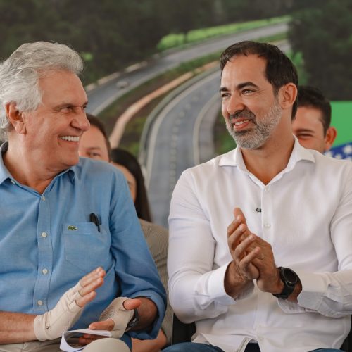 Duplicação da GO-010 é inaugurada com as presenças do governador Caiado e do prefeito Pellozo