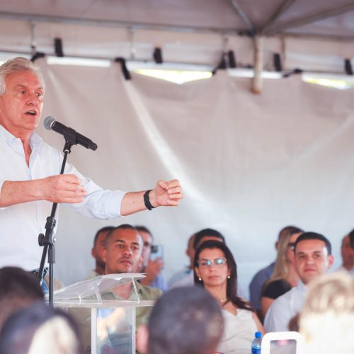 Caiado inaugura pavimentação da GO-447 entre Divinópolis e GO-118
