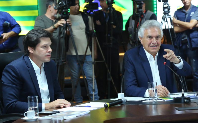 Caiado destaca queda superior a 90% em índices criminais de Goiás