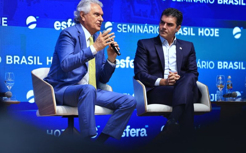 Caiado defende inovação em IA para garantir crescimento do país, em evento do Instituto Esfera Brasil