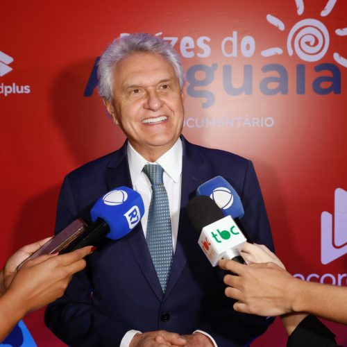 Caiado reafirma compromisso de preservação do Araguaia no lançamento de documentário