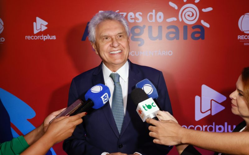 Caiado reafirma compromisso de preservação do Araguaia no lançamento de documentário