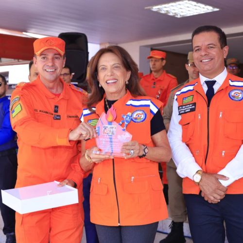 Gracinha Caiado reforça prevenção a desastres com o Goiás Alerta e Solidário