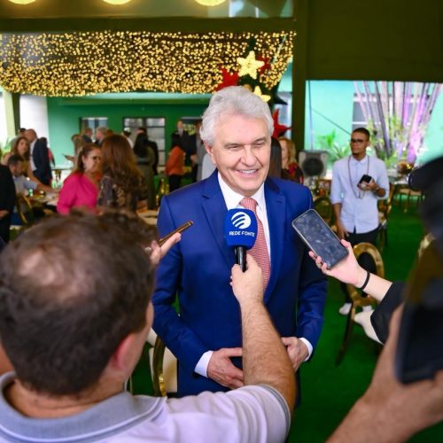 Caiado defende união com igrejas evangélicas para garantir melhoria na qualidade de vida dos goianos
