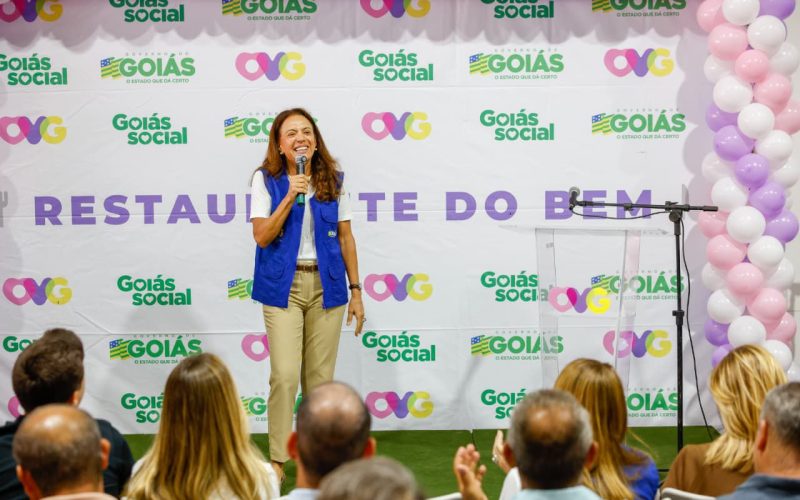 Gracinha Caiado reinaugura Restaurante do Bem do Jardim Ingá