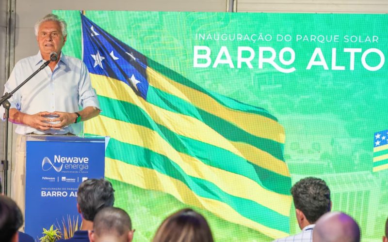 Caiado destaca energia limpa como caminho para impulsionar o desenvolvimento de Goiás