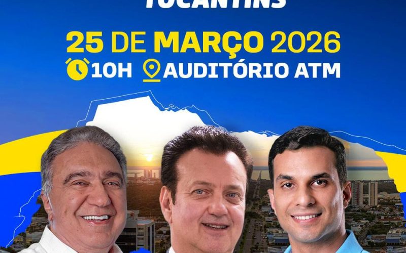 Quarta – Feira (25/3), Laurez Moreira reúne Gilberto Kassab, ministros e lideranças nacionais em Encontro Estadual do PSD em Palmas