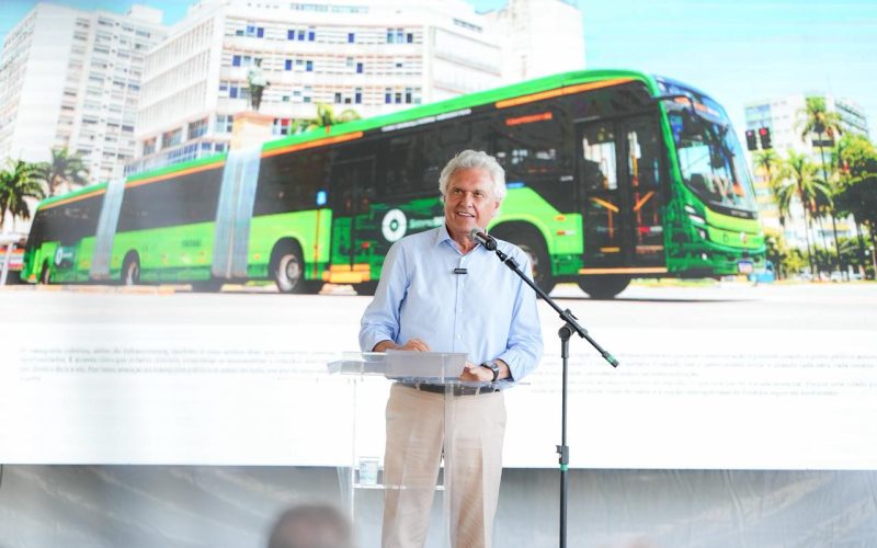 Caiado entrega novo Terminal Padre Pelágio e primeiros ônibus a biometano do Brasil