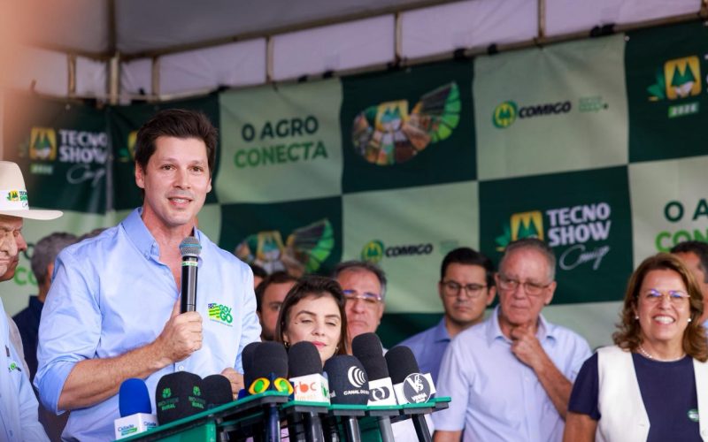 Na Tecnoshow, Daniel Vilela consolida agro como prioridade e amplia investimentos em infraestrutura