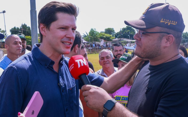 Daniel Vilela destaca parceria com Aparecida em evento no Jardim Tiradentes
