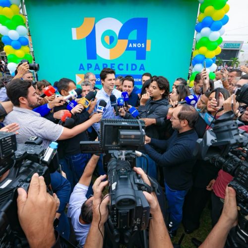 Daniel Vilela ressalta parceria entre Estado e prefeitura durante celebração dos 104 anos de Aparecida