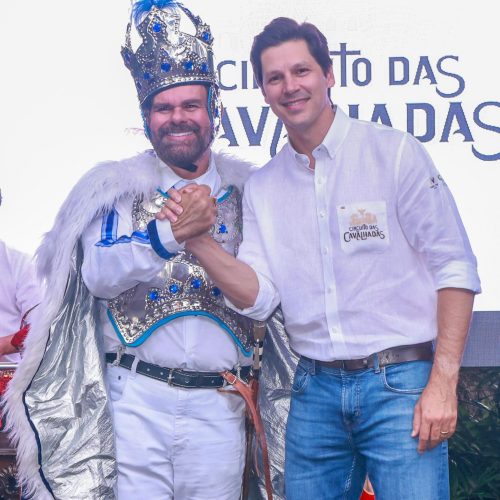 “Cavalhadas resgatam nossa história e nossas origens”, diz Daniel Vilela no lançamento do Circuito 2026