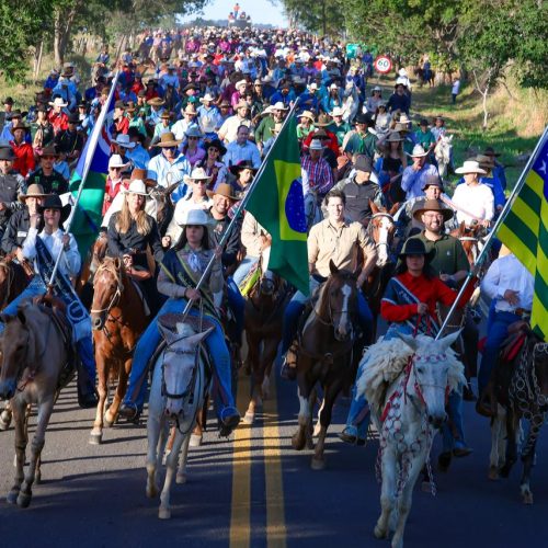 Daniel Vilela participa da 23ª Cavalgada Ecológica de Córrego do Ouro
