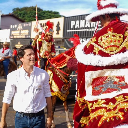 Daniel Vilela destaca apoio do Estado às tradições na abertura das Cavalhadas de Jaraguá