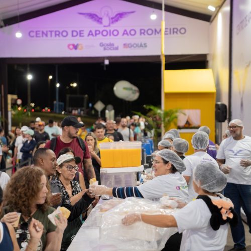 Governo de Goiás monta Centro de Apoio ao Romeiro para atender fiéis durante festa do Divino Pai Eterno em Trindade 