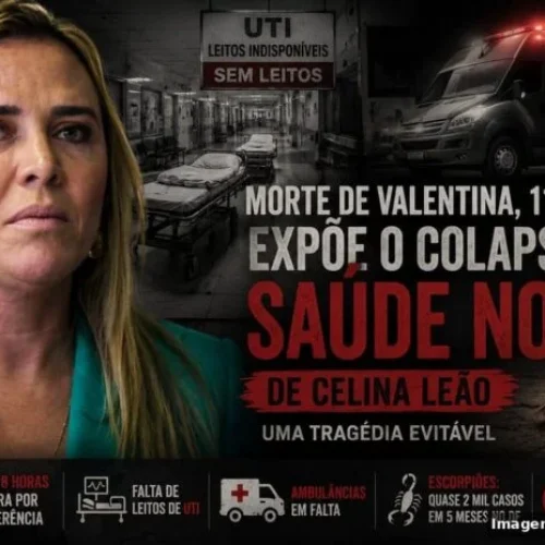 “Morte de Valentina de 11 anos. Expõe o Colapso da Saúde no DF de Celina Leão – Uma Tragédia Evitável”
