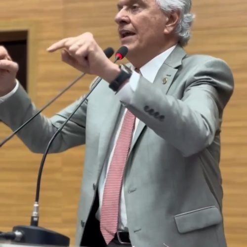 Caiado defende sistema integrado de segurança pública durante seminário em Sergipe