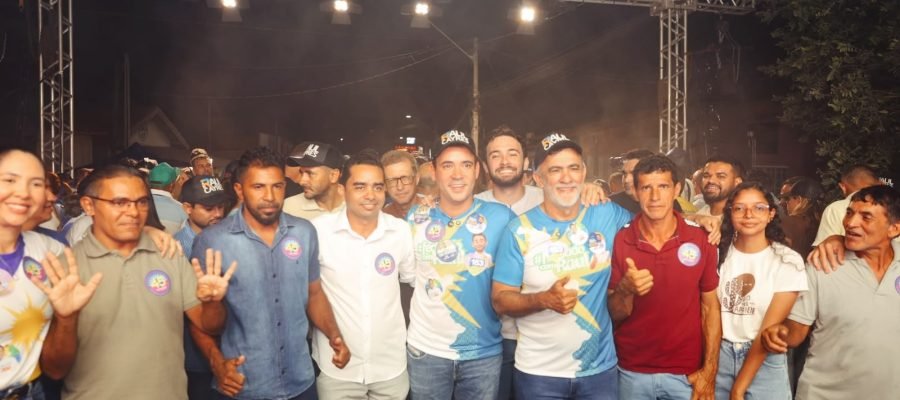Grupo de lideranças de Sítio Novo  apoia Vicentinho Júnior