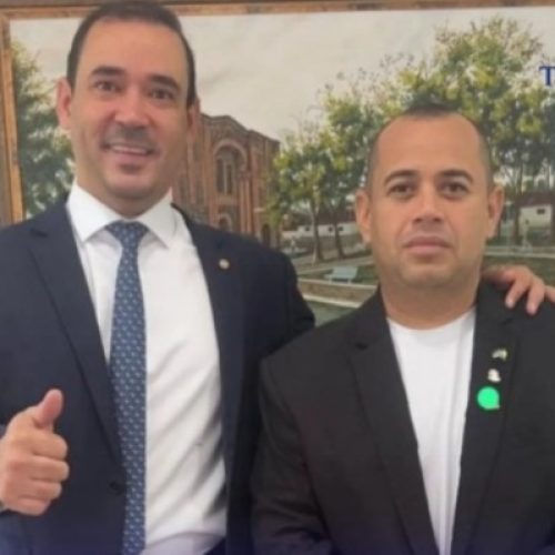 Vicentinho Júnior, pré-candidato ao governo do Tocantins recebe apoio, de líder dos servidores públicos