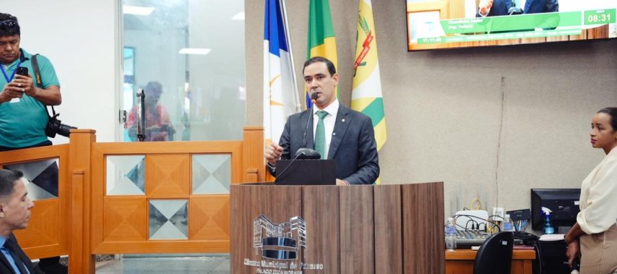 “Paraíso sempre terá meu trabalho”, afirma Vicentinho Júnior após homenagem na Câmara