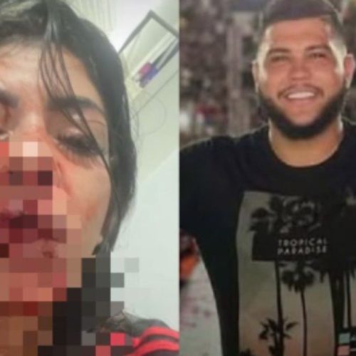 Cantor chora e pede perdão após agredir companheira
